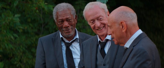 Morgan Freeman, Michael Caine, Alan Arkin