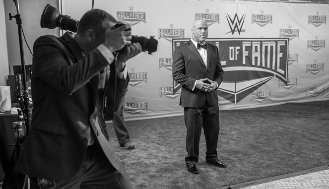 WWE Hall of Fame 2017 - Z natáčení - Kurt Angle