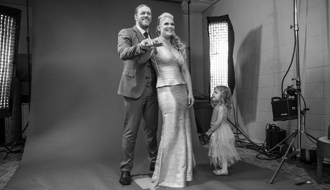 WWE Hall of Fame 2017 - Z natáčení - Adam Copeland, Beth Phoenix