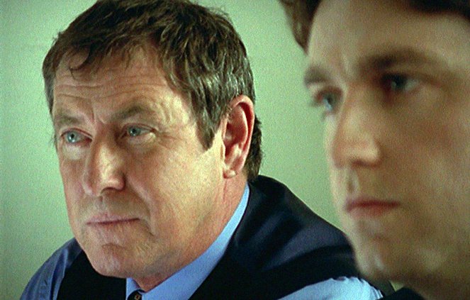 Vraždy v Midsomeri - Strangler's Wood - Z filmu - John Nettles, Daniel Casey