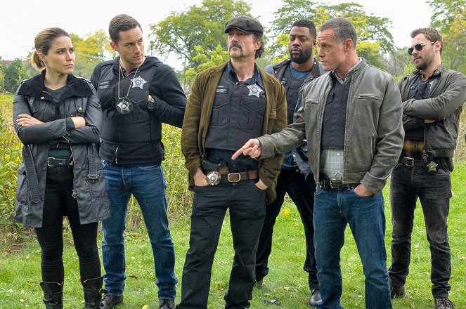 Sophia Bush, Jesse Lee Soffer, Elias Koteas, Laroyce Hawkins, Jason Beghe, Patrick John Flueger