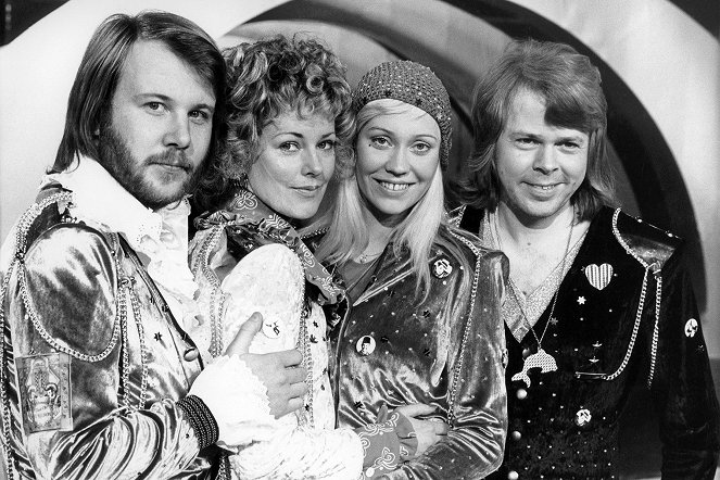 Ze zákulisí soutěže Eurovision Song Contest - Z filmu - Benny Andersson, Anni-Frid Lyngstad, Agnetha Fältskog, Björn Ulvaeus
