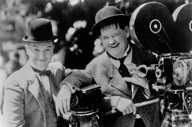 Hollywoodská továrna na smích - Z filmu - Stan Laurel, Oliver Hardy