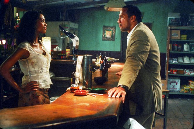 Rosario Dawson, Dwayne Johnson