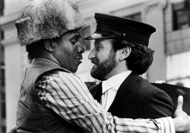 Moskva na Hudsonu - Z filmu - Cleavant Derricks, Robin Williams