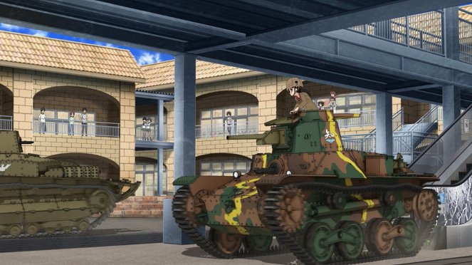 Girls und Panzer gekidžóban - Z filmu