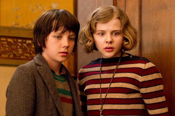 Hugo a jeho velký objev - Z filmu - Asa Butterfield, Chloë Grace Moretz