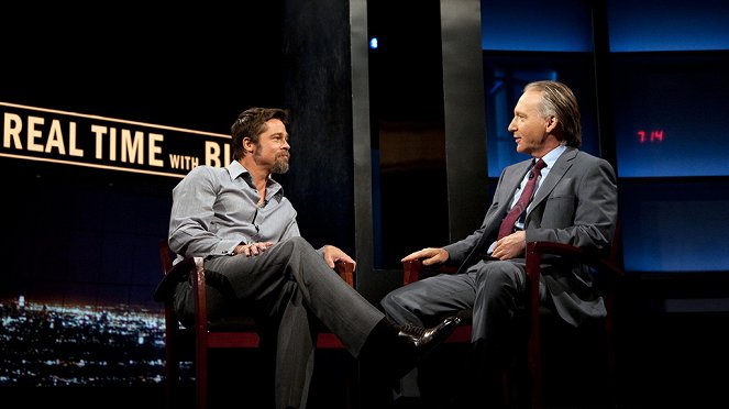 Real Time with Bill Maher - Photos - Brad Pitt, Bill Maher