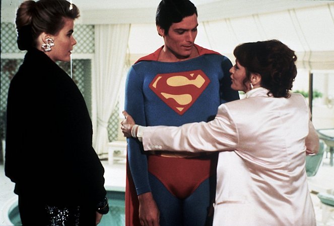 Superman 4 - Z filmu - Mariel Hemingway, Christopher Reeve, Margot Kidder