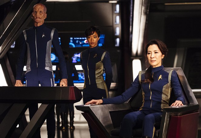 Star Trek: Discovery - Návrat Klingonů - Z filmu - Doug Jones, Sonequa Martin-Green, Michelle Yeoh