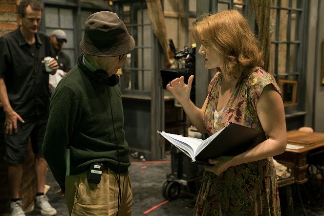 Kolo zázraků - Z natáčení - Woody Allen, Kate Winslet