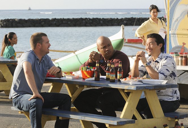 Havaj 5-0 - Neštovice - Z filmu - Chris O'Donnell, LL Cool J, Daniel Dae Kim