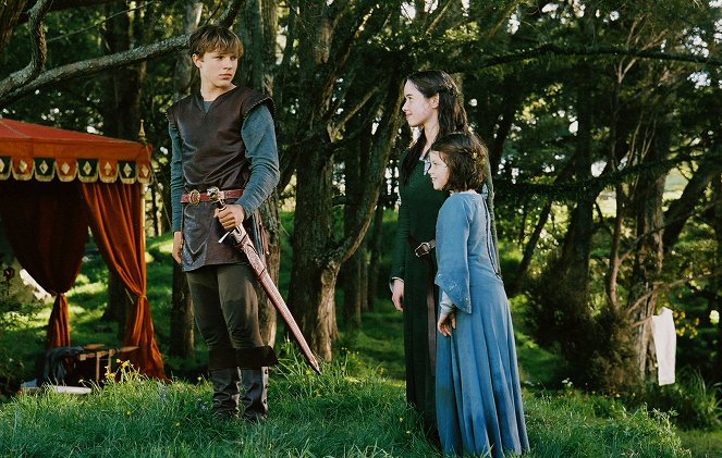 Narnia: Lev, šatník a čarodejnica - Z filmu - William Moseley, Anna Popplewell, Georgie Henley