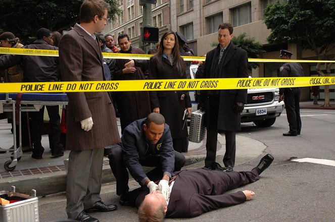 Kriminálka New York - Dokud nás smrt nerozdělí - Z filmu - Hill Harper, Kelly Hu, Gary Sinise