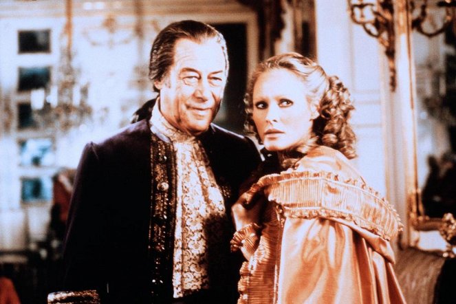 Železná maska - Z filmu - Rex Harrison, Ursula Andress