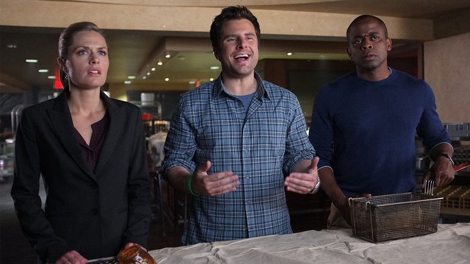 Maggie Lawson, James Roday Rodriguez, Dulé Hill