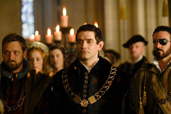 Tudorovci - Povstání na severu - Z filmu - James Frain, Alan Van Sprang