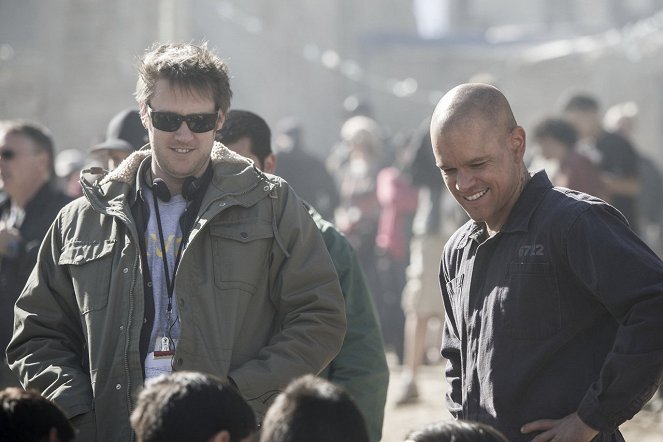 Elysium - Z natáčení - Neill Blomkamp, Matt Damon