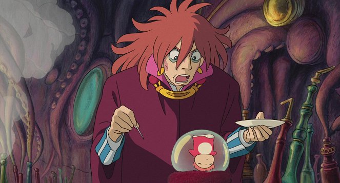 Ponyo z útesu nad mořem - Z filmu