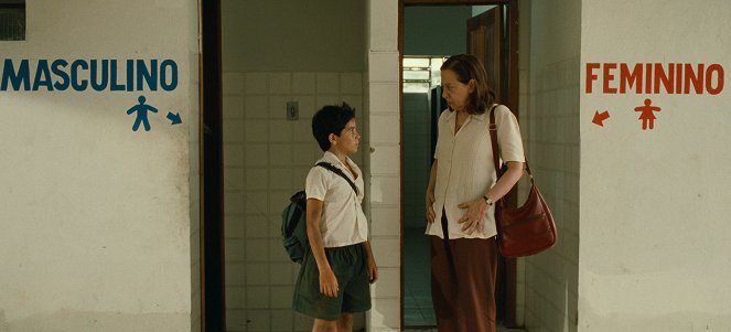 Hlavní nádraží - Z filmu - Vinícius de Oliveira, Fernanda Montenegro