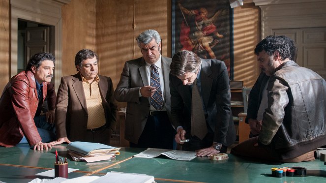 Komisař Maltese: Hon na mafii - Z filmu - Marco Leonardi, Antonio Milo, Kim Rossi Stuart