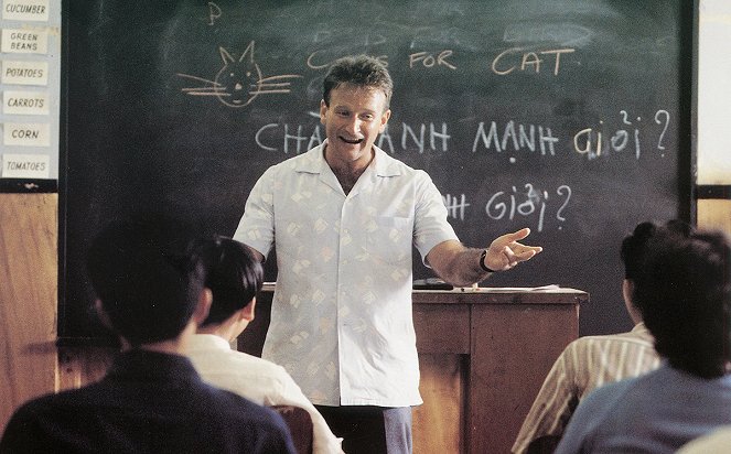 Dobré ráno, Vietname - Z filmu - Robin Williams