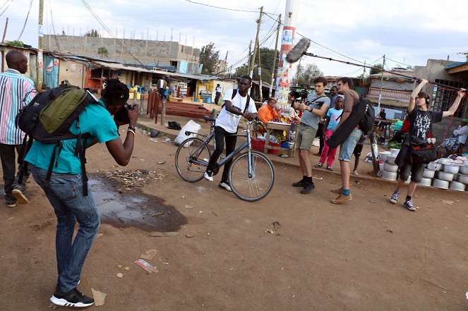 Kibera: Příběh slumu - Z natáčení