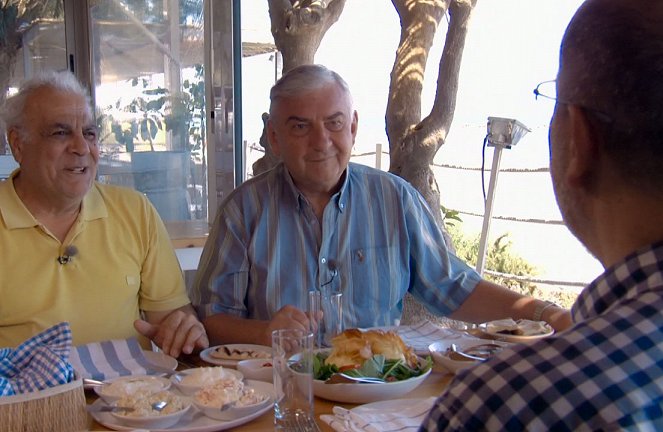 Vůně kyperské kuchyně s Miroslavem Donutilem - Epizoda 4 - Z filmu - George Agathonikiadis, Miroslav Donutil