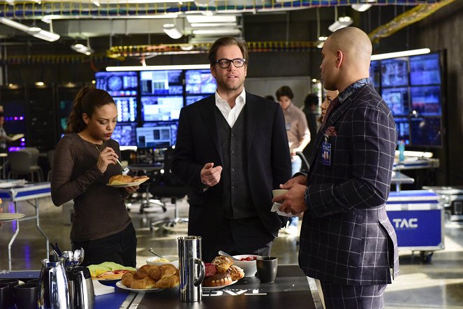 Jaime Lee Kirchner, Michael Weatherly, Chris Jackson