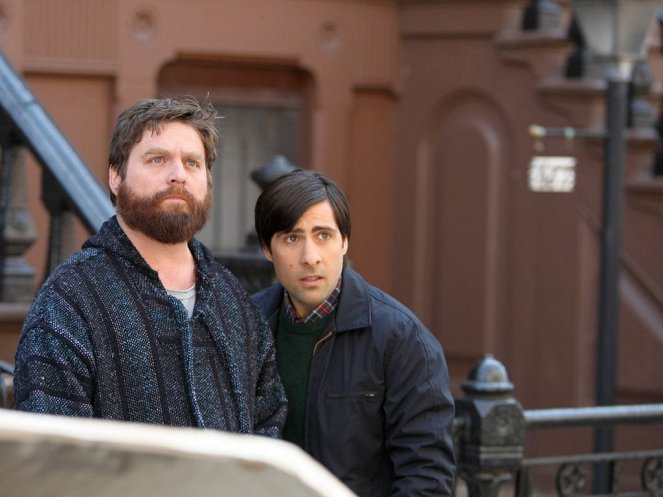 Znuděný k smrti - Případ ztraceného scénáře - Z filmu - Zach Galifianakis, Jason Schwartzman