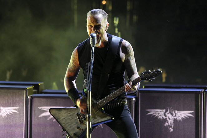 Metallica - koncert v Nimes - Z filmu - James Hetfield