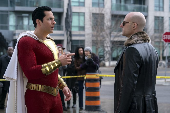 Shazam! - Z filmu - Zachary Levi, Mark Strong