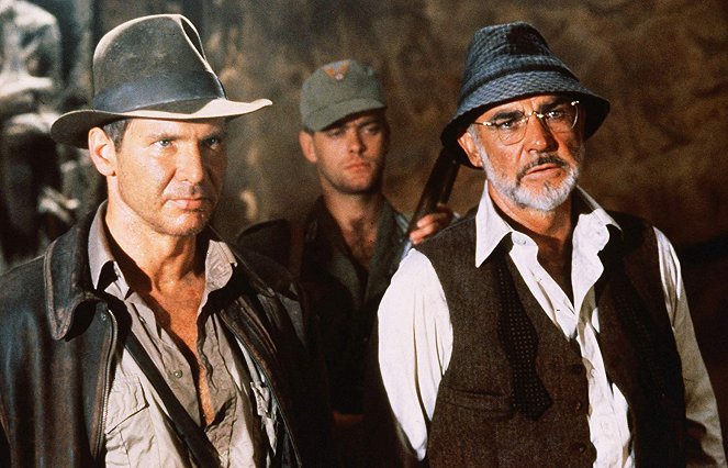 Indiana Jones a Poslední křížová výprava - Z filmu - Harrison Ford, Sean Connery