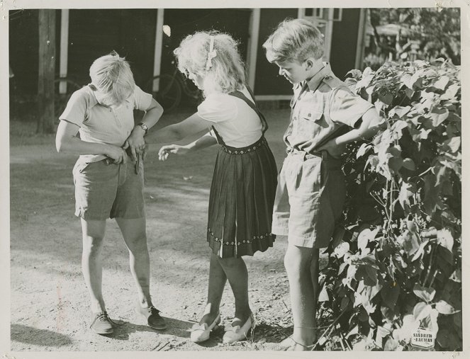 Mästerdetektiven Blomkvist - Z filmu - Sven-Axel Carlsson, Ann-Marie Skoglund, Olle Johansson