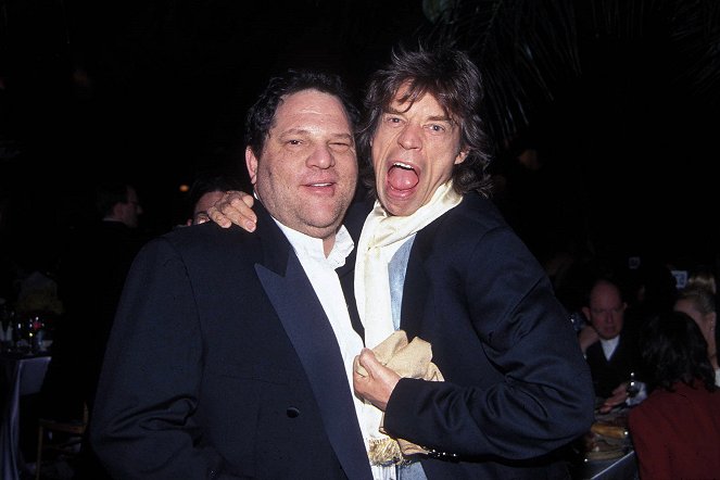 Nedotknutelný - Z filmu - Harvey Weinstein, Mick Jagger