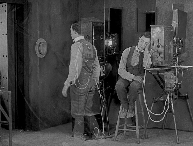 Frigo jako Sherlock Holmes - Z filmu - Buster Keaton