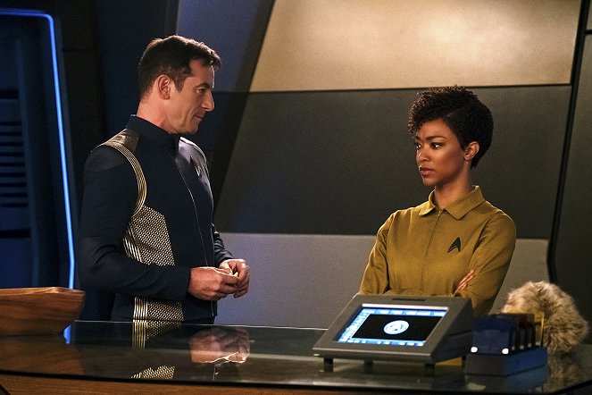 Star Trek: Discovery - Nový začátek - Z filmu - Jason Isaacs, Sonequa Martin-Green