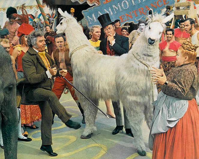 Pan doktor a jeho zvířátka - Z filmu - Richard Attenborough, Rex Harrison, Muriel Landers