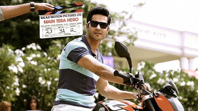 Main Tera Hero - Z natáčení - Varun Dhawan