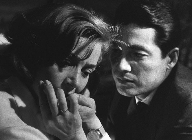Hirošima, má láska - Z filmu - Emmanuelle Riva, Eidži Okada