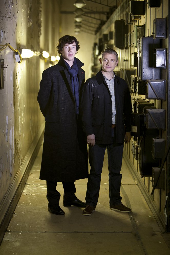 Sherlock - Série 2 - Skandál v Belgravii - Promo - Benedict Cumberbatch, Martin Freeman