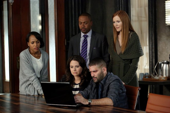 Kerry Washington, Katie Lowes, Columbus Short, Guillermo Díaz, Darby Stanchfield