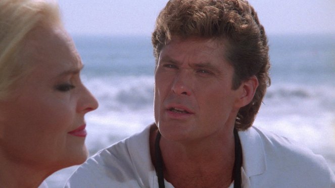 Pobřežní hlídka - Otázka života a smrti - Z filmu - Anne Jeffreys, David Hasselhoff