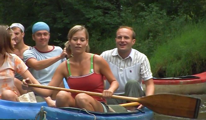 Proč bychom se netopili - Anděl na vodě - Z filmu - Radek Zima, Václav Rašilov, Zuzana Kajnarová, Jiří Ployhar ml.