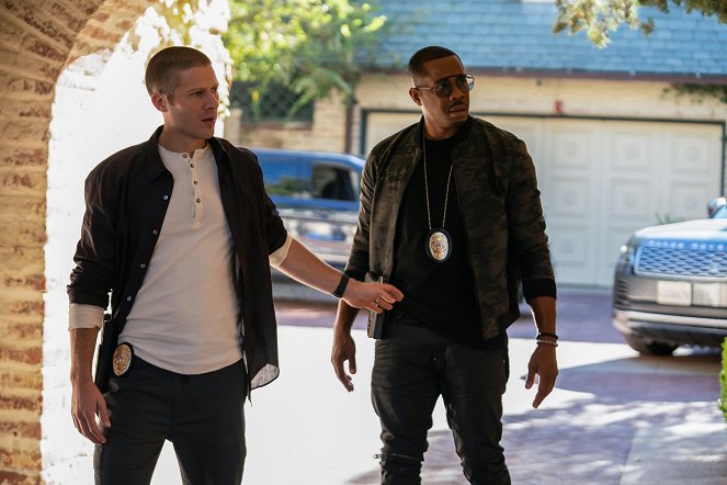 Policajtky z L.A. - Beverly Hills Cops - Z filmu - Zach Gilford, Duane Martin