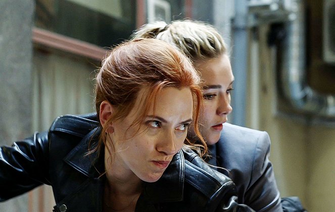 Black Widow - Z filmu - Scarlett Johansson, Florence Pugh