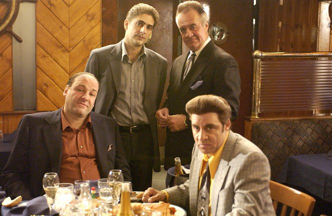 The Sopranos - Two Tonys - Photos - James Gandolfini, Michael Imperioli, Tony Sirico