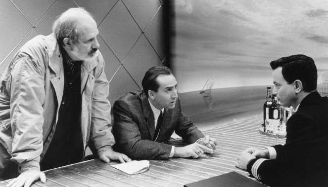 Hadí oči - Z natáčení - Brian De Palma, Nicolas Cage, Gary Sinise
