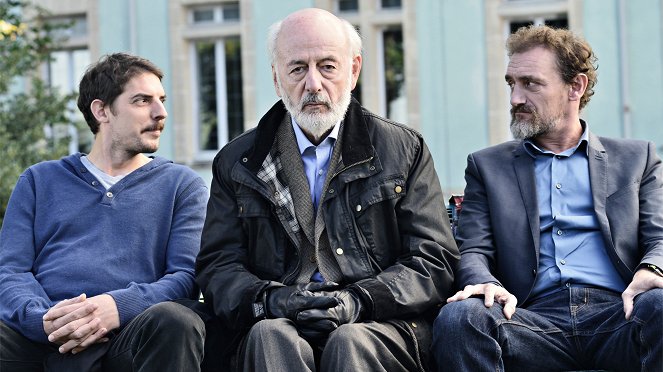 Papa, Alexandre, Maxime & Eduardo - Z filmu - Damien Bonnard, Bertrand Blier, Jean-Paul Rouve