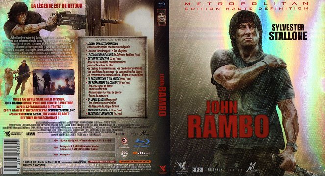 Rambo: Do pekla a zpět - Covery